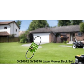 GX20072 GY20570 42" Lawn Mower Deck Belt 1/2"X104" for John Deere E100 E120 D105 D110 L110 L118 LA110 120 X105 and MTD Cub Cadet LTX1046 LTX1046M LTX1046VT Craftsman SPM215471655