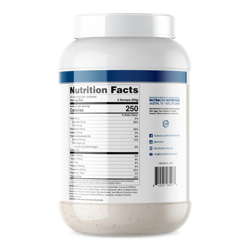Real Meal by NutraOne - Perfect Meal Replacement Powder for