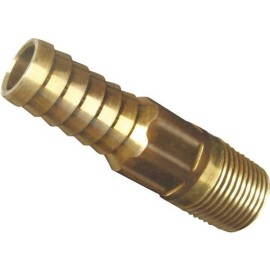 Simmons (3)- Simmons 3/4 In. MIP Red Brass Hose Barb Reducing Insert Adapter MAB-3