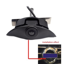 Vlicevrn HD Car Front Logo Mark Camera Rear View Camera Night Vision Backup Parking Camera Waterproof IP68 Vehicle Camera for Volvo Sl40 Sl80 Xc60 Xc90 S40 S80 C70 C30 V40 V50 V60 S80