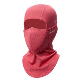 QINGLONGLIN Balaclava Ski Mask Warm Full Face Cover Winter Full Face Mask for Skiing Snowboarding Outdoor Sports Red