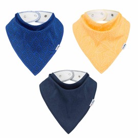 Lovjoy Large Bandana bibs - Special Needs Bibs - For Older Children, Youth and Adults - Practical, absorbent and Stylish (SET 11)