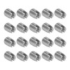 20PCS Self Tapping Insert Stainless Steel Slotted Wire Thread Repair