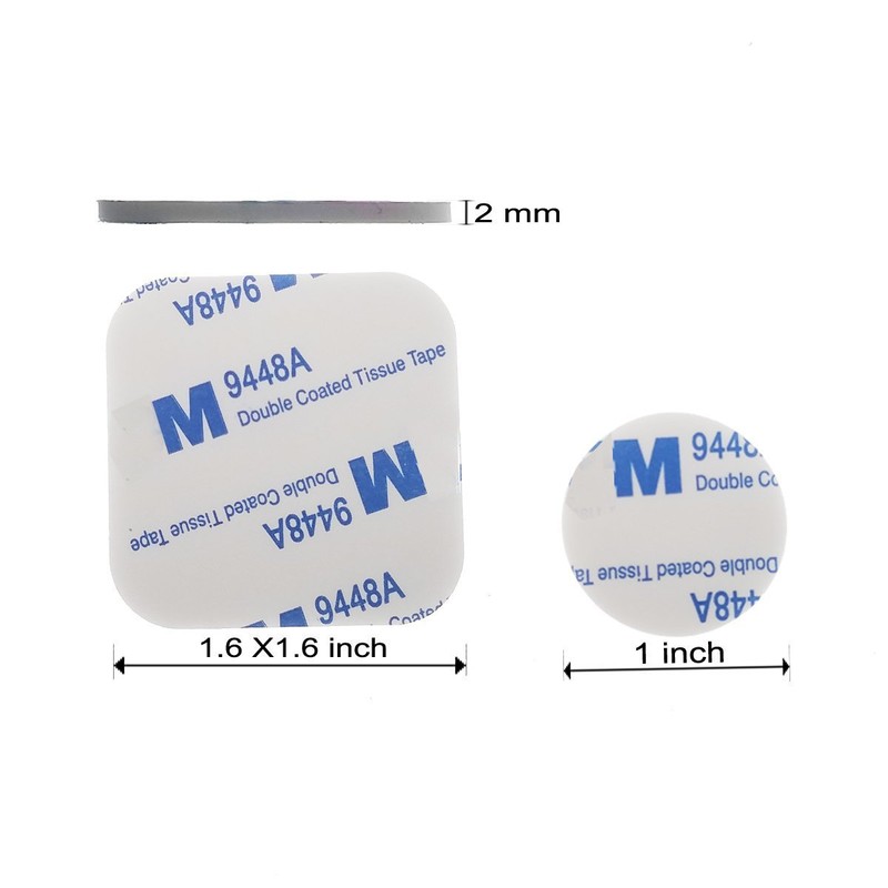 M-Jump 40pcs Adhesive Tape Double Sided White Foam Tape Strong
