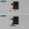 Ofenrd Outdoor Solar Powered Wall Light with Bulb Dusk to
