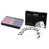 Ritz 2-Decks Poker Size 100% Plastic Playing Cards Set in