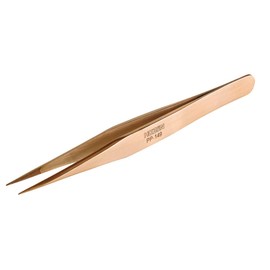 Hozan PP-149 Phosphorus Bronze Tweezers, Completely Non-Magnetic with Antibacterial Effect, Tip Width 0.02 inches (0.5 mm)