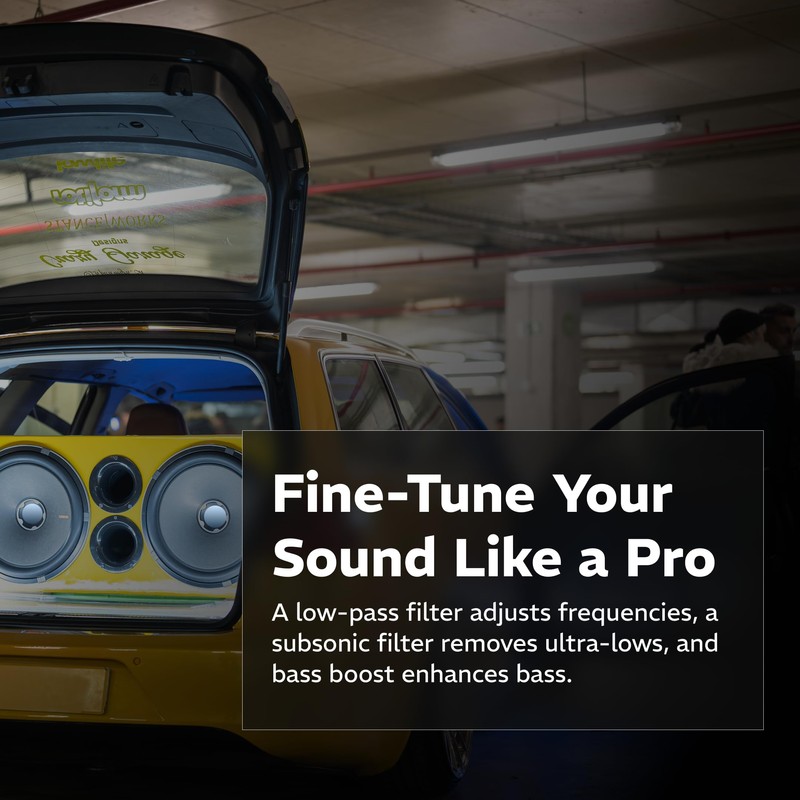 Precision Power Trax Micro Monoblock Class D Car Stereo Amplifier