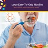 Special Supplies Adaptive Utensils 5-Piece Set Non-Weighted, Non-Slip Handles for