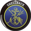 Shellback Pin Lapel Pin Brooch Steel Pins Badge 0.75"