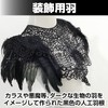 Famimueno Feather Fringe Decoration, Handicraft, Cosplay, Hair Ornament, Accessory, DIY
