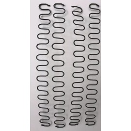 HotSign Springs Ekornes Large Stressless Recliner Seat Repair Springs 9 Gauge 19.5” 4 Pieces