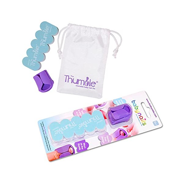 Baby Nails - The Wearable Baby Nail File I 6 Months+ Standard Pack - Baby Nail Care Set (6 Months+)