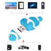 Cartoon U Disk Blue Clownfish Appearance High Speed Bulk Storage