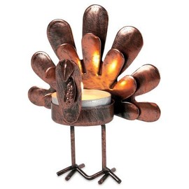 Lillian Vernon Turkey Tealight Holders