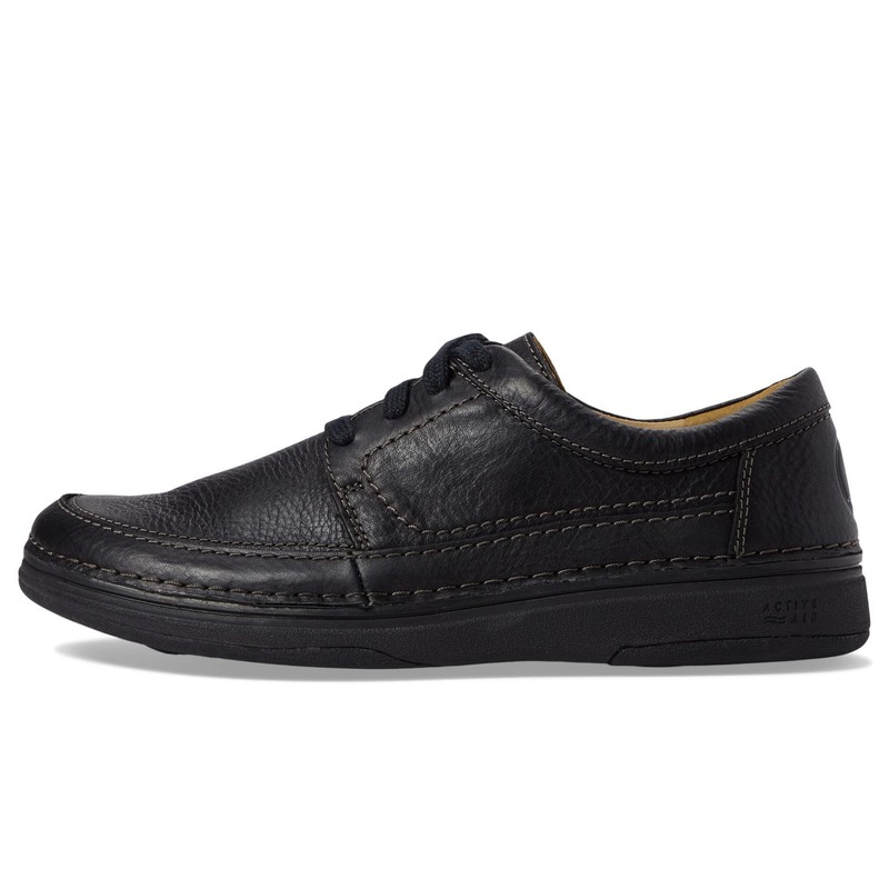 Clarks Nature 5 Lo Black Leather 8 D (M)