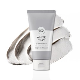 HAPPYBATH 公式 ハッピーバズ ホワイト クレイ クレンジングフォーム 150g