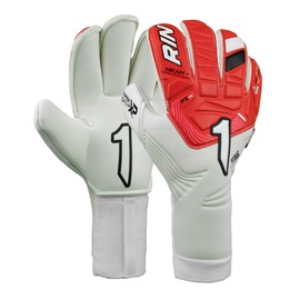 Rinat Goalkeeper Gloves Nkam Prime Adult White Red Size 8