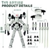 PkghoKids 8 inch T13 (Assembly Completed) Action Figure Set,T 13
