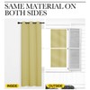 NICETOWN NICETOWN Window Curtain Panels, Thermal Insulated Solid Grommet Blackout