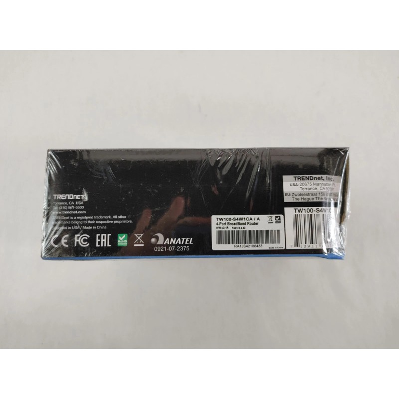 TRENDnet New TRENDnet TW100-S4W1CA 4-Port Broadband Router