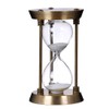 Bellaware 60 Minute Metal Hourglass Sand Timer, Decorative Large Size