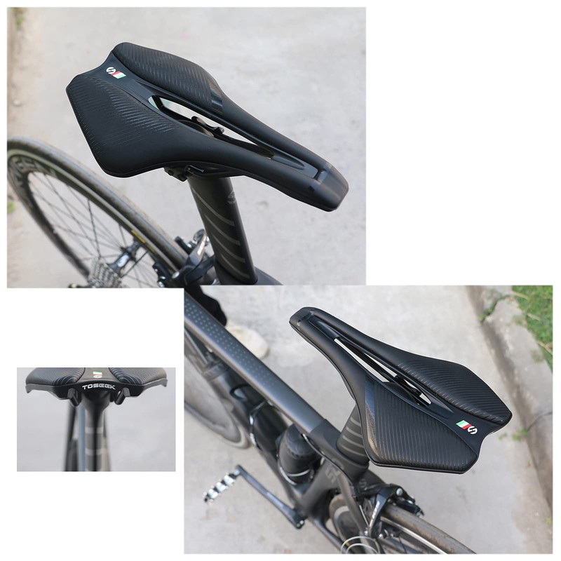 PLATT Bicycle Saddle Lightweight Breathable Seat Comfortable Shock Absorption Mountain