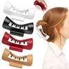 4Pcs Claw Clip, Silicone Hair Clips for Women, Cozy Clip