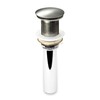 Luxier DS01-TB 1-5/8 in. Brass Bathroom and Vessel Sink Push