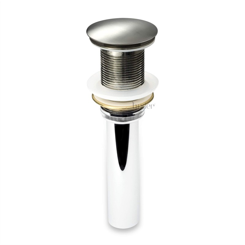 Luxier DS01-TB 1-5/8 in. Brass Bathroom and Vessel Sink Push