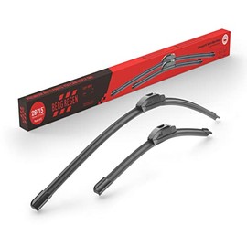 Gomas para limpiaparabrisas de rendimiento de calidad superior del fabricante de equipo original (OEM) 28 y 15, repuesto para auto para todas las estaciones, compatibles con Nissan Sentra 2013, 2014, 2015, 2016, 2017, 2018, 2019 y más autos