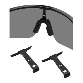 Replacement Wicket for Oakley Sutro Lite OO9463/Sutro Lite AF OO9463A/Sutro Lite Sweep OO9465 (Vented) Sunglasses - 1 Pair(Black)
