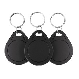 10pcs RFID Key Fobs 125khz RFID Writable T5577 fob tag T5577 Proximity ID Card Token Key Tag Rewritable for Access Control Systems & Security Lock