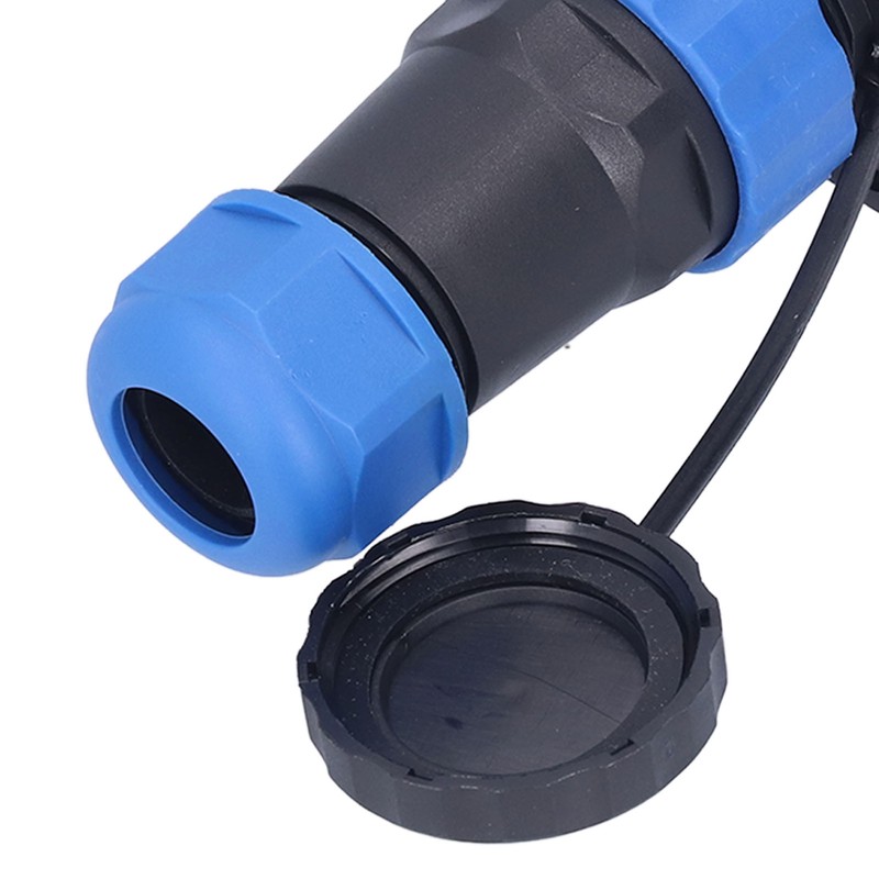 IP68 Waterproof Power Connector Male Female Square 4 Hole Aviation