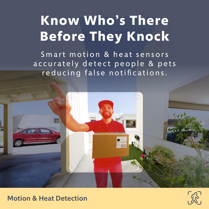 Swann EVO Video Doorbell: HD Video, Wired or Wire-Free, 140°