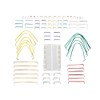Half Size Breadboard + 78 Piece 22AWG Jumper Wire Bundle