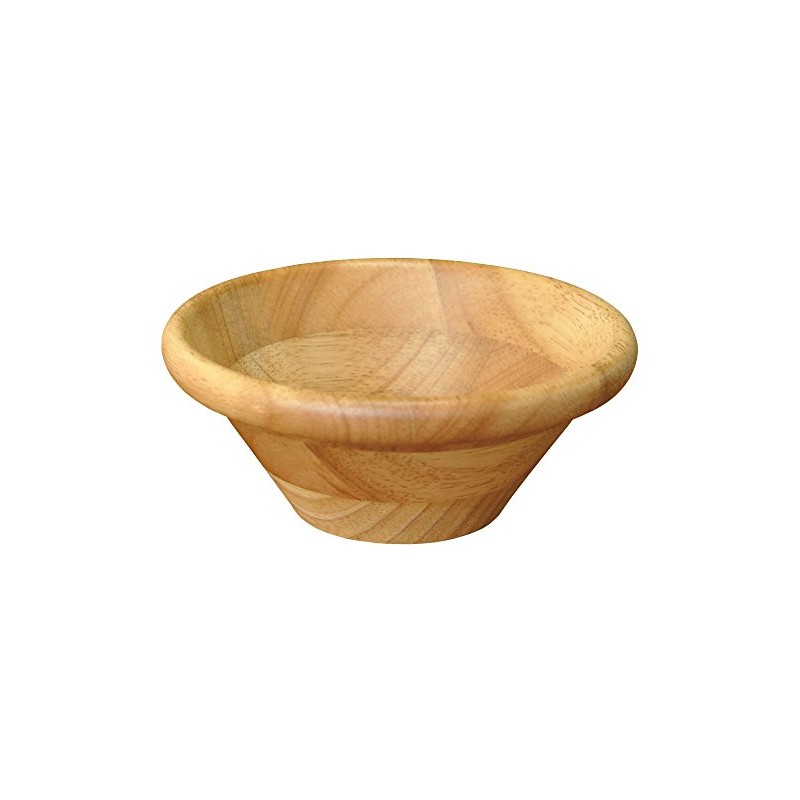 ヤマコー Home Cafe 天然木サラダボウル 18cm ナチュラル 88451