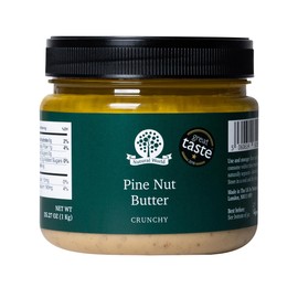 Nutural World - Crunchy Pine Nut Butter 35 Oz (1kg) Great Taste Award winner