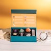 YGLINE Constellation Stone Box,Crystals Gift Set, Zodiac Signs Healing Crystals