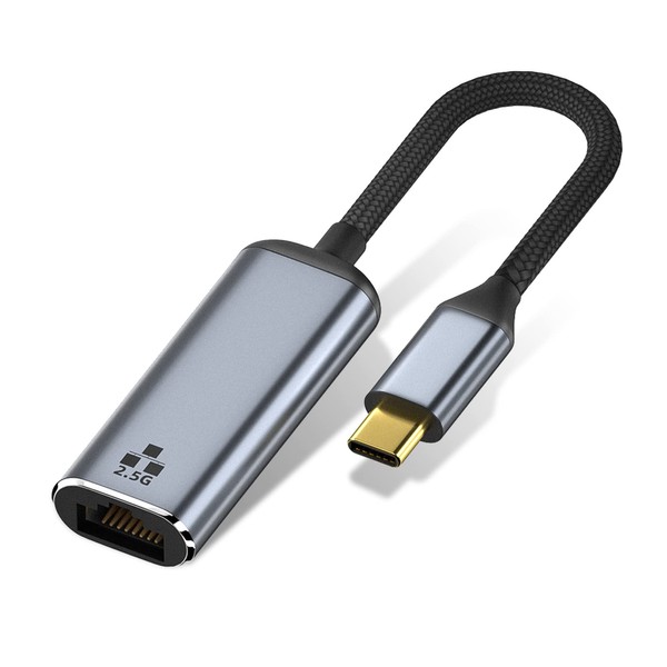 USB C to Ethernet Adapter 10 100 1000 2500Mbps, USB