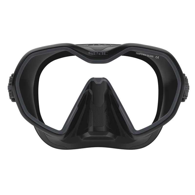 Seac Icona, rahmenlose Einglas-Tauchmaske, 100% Made in Italy