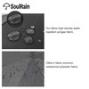SoulRain 16 Ribs 48" Stick Umbrella Auto Open Solid Color