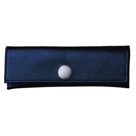 Black Leather Corkscrew Pouch Holder