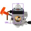BXparts Carburetor for Stihl FS87 FS90 FC95 FS100 FS110 HL100