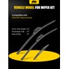 MIKKUPPA 24"+21"+12" Windshield Wipers Blades Replacement for 2012-2017 Buick Enclave,