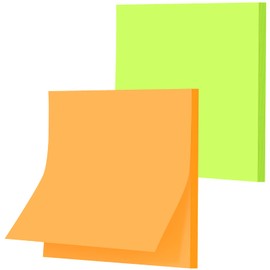 2 Pad Big Sticky Notes 11 x 11 in Jumbo Sticky Notes Memo Post Stickies Square Sticky Notes for Office Home School Meeting 30 Sheets Per Pad