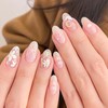 CHANGAR 5D Small Bouquet Floral Nail Art Stickers- Spring Summer