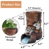 Mouse Statues Gutter Extension Outdoor Decor, Animal Downspout Drain Diverter,