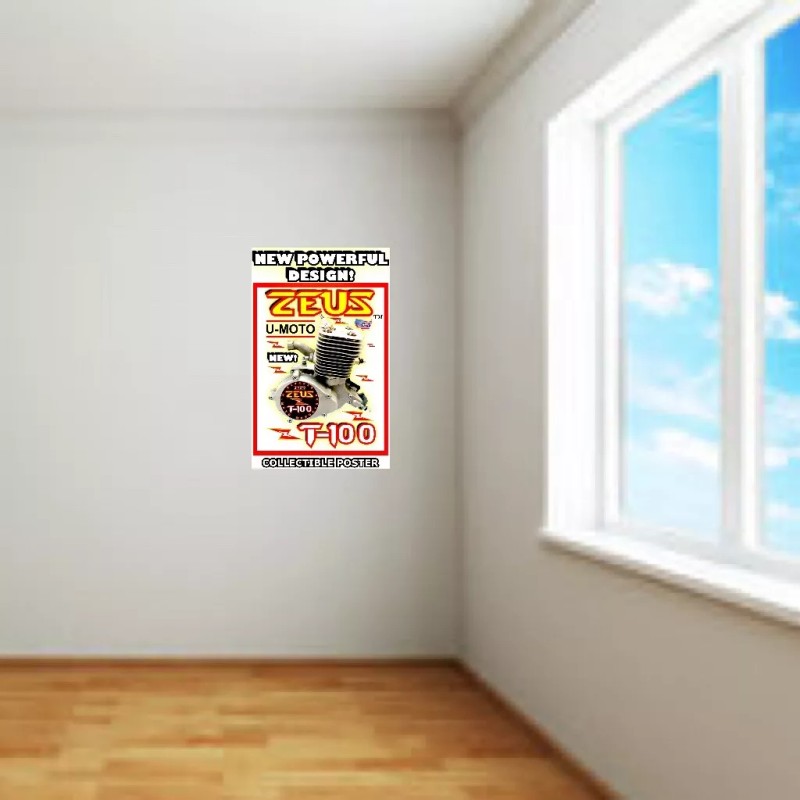 U-MOTO NEW 80CC/100cc 2-STROKE DIY MOTORIZED BICYCLE ENGINE FOR KITS