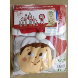 AME Elf On The Shelf Toddler Boys / Girls Blanket Sleeper Footie Kids Pajamas 3T
